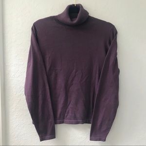 Woolrich Purple Amethyst Turtleneck Sweater